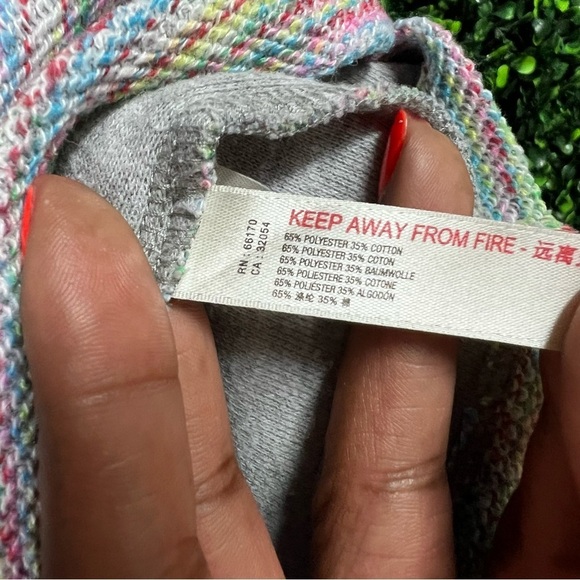 ANTHROPOLOGIE x SATURDAY SUNDAY | Multicolor Marled Top - Picture 7 of 7